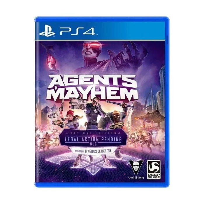 Mídia Física Jogo Agents Of Mayhem Ps4 Original - GAMES & ELETRONICOS