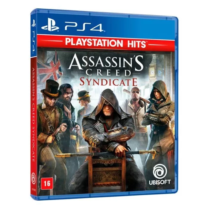 Mídia Física Jogo Assassin's Creed Syndicate Ps4 Original - GAMES