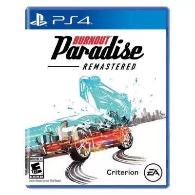 Mídia Física Jogo Burnout Paradise Remastered PS4 Original