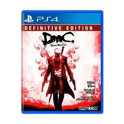 Mídia Física Jogo DMC Devil May Cry Definitive Edition Ps4