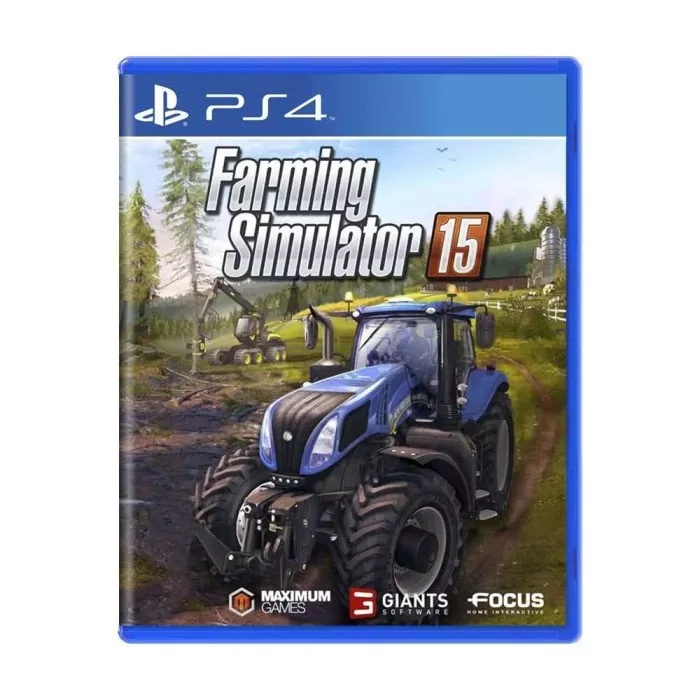 Jogo Farming Simulator 15 Ps4 Mídia Física Simulador Fazenda