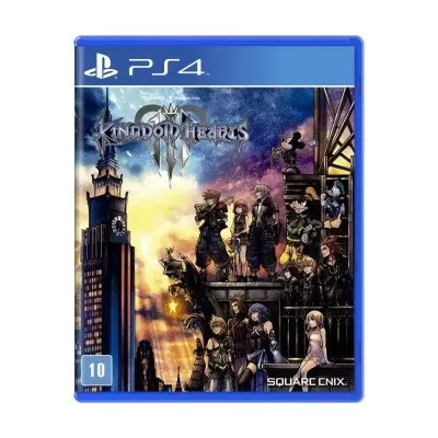 Mídia Física Jogo Kingdom Hearts III Ps4 Novo em Promoção