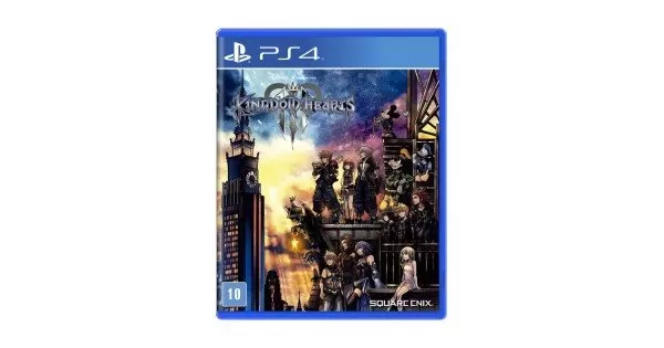 Jogo Kingdom Hearts 3 Square Enix Ps4 Mídia Física