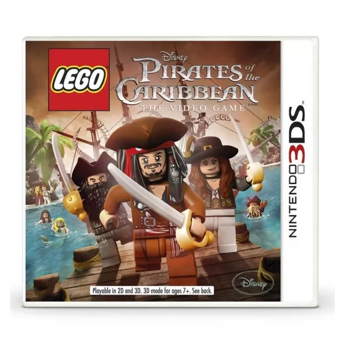 Mídia Física Jogo Lego Piratas do Caribe The Video Game 3ds