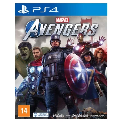 Mídia Física Jogo Marvel Avengers Ps4 Original