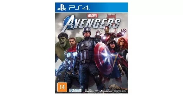 Jogo Marvel Avengers Ps4 Mídia Física Original Frete Grátis