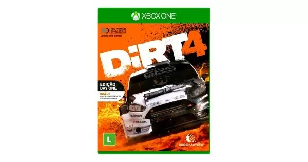 M dia F sica Jogo Rally Dirt 4 Edi o Day One Xbox One Novo