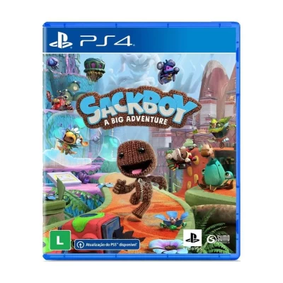 Mídia Física Jogo Sackboy: Uma Grande Aventura Ps4 Original