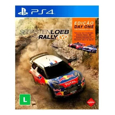 Mídia Física Jogo Sebastien Loeb Rally Evo Ps4 Novo Lacrado