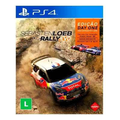 Mídia Física Jogo Sebastien Loeb Rally Evo Ps4 Novo Lacrado