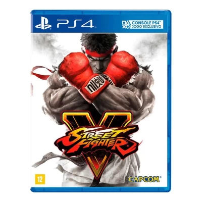 Mídia Física Jogo Street Fighter V - Ps4 Original