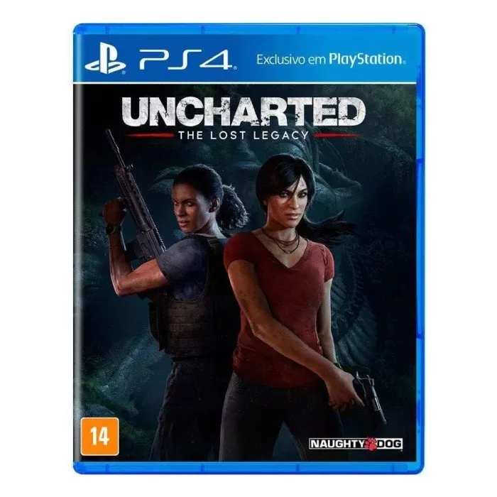 Mídia Física Jogo Uncharted 4: A Thief's End Ps4 Original - GAMES