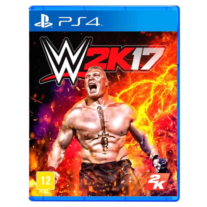 Mídia Física Jogo Wwe 2k17 Para Ps4 Original