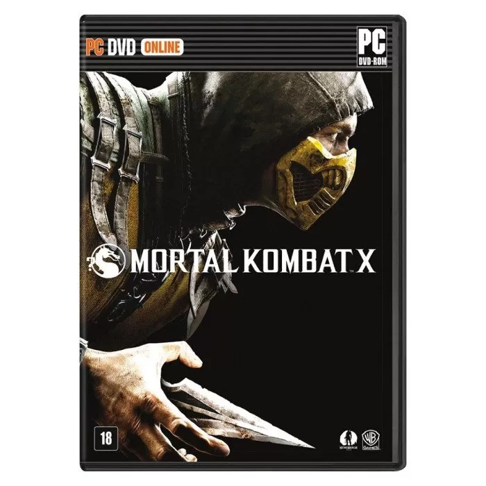 Mídia Física Jogo de Luta Mortal Kombat X Pc Novo Promoção - GAMES &  ELETRONICOS