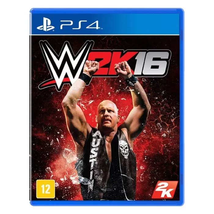 Mídia Física Jogo de Luta Wwe 2k16 Ps4 Novo Promoção