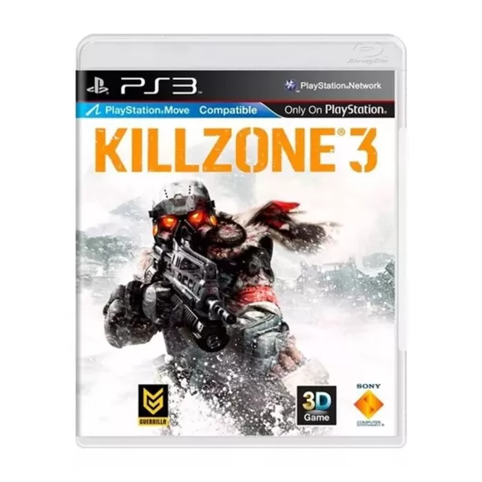 Mídia Física Killzone 3 Ps3 Novo