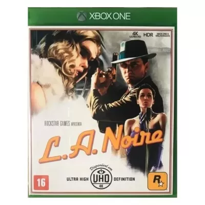 Midia Física L.A Noire Compatível Com Xbox One Novo