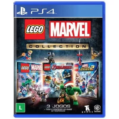 Mídia Física LEGO Marvel Collection 3 Jogos em 1