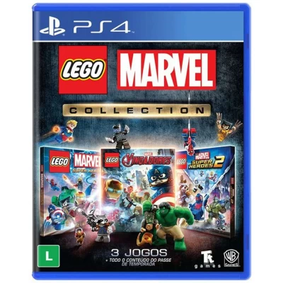 Mídia Física LEGO Marvel Collection 3 Jogos em 1