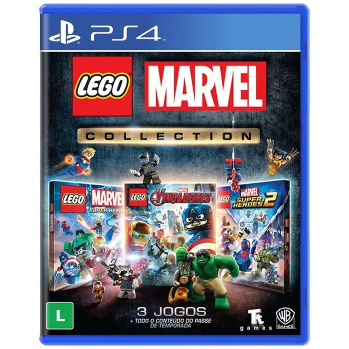 Mídia Física LEGO Marvel Collection 3 Jogos em 1