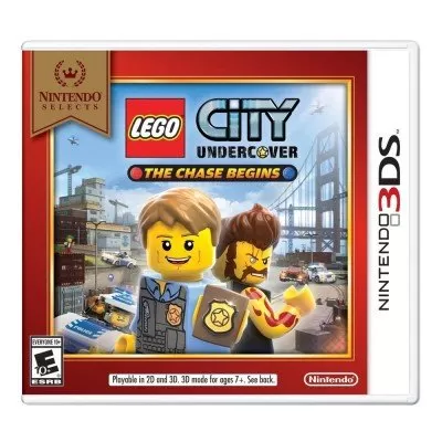 Mídia Física Lego City Undercover The Chase Begins 3DS Novo