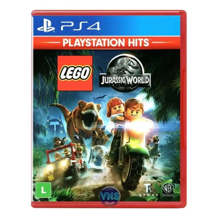 Mídia Física Lego Jurassic World Playstation Hits Ps4 Novo