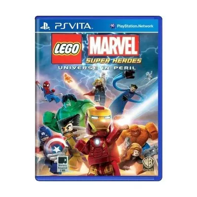 Mídia Física Lego Marvel S Heroes Universe In Peril PS Vita