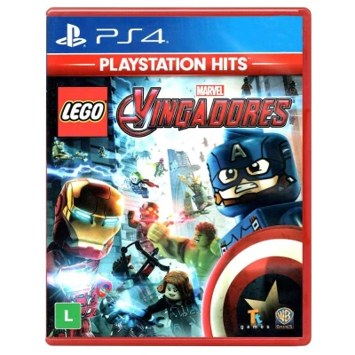 Mídia Física Lego Marvel Vingadores Playstation Hits Ps4