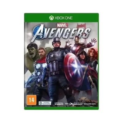 Midia Física Marvels Avengers Compatível Com Xbox One Novo