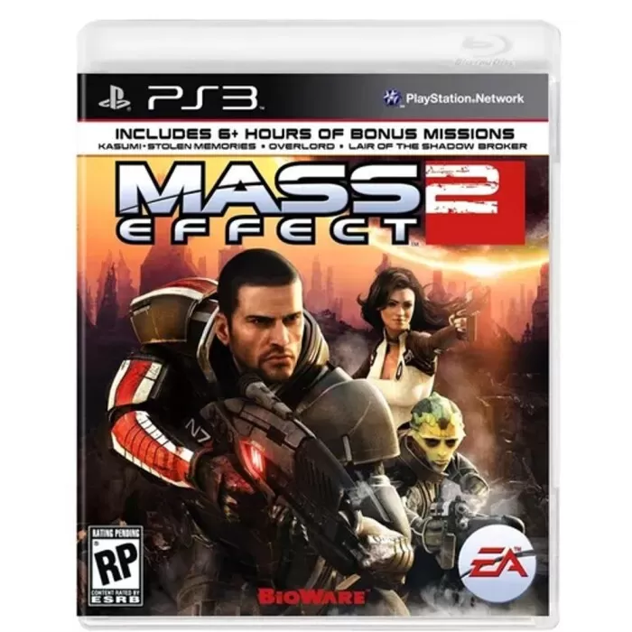 Mídia Física Mass Effect 2 Ps3 Novo