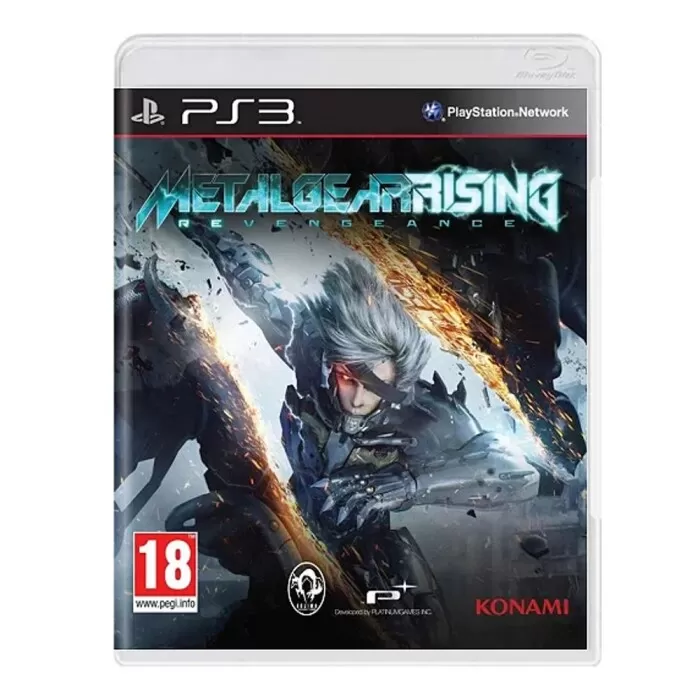 Mídia Física Metal Gear Rising Revengeance Ps3 Novo