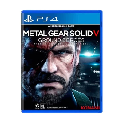 Mídia Física Metal Gear Solid V Ground Zeroes Ps4 Promoção