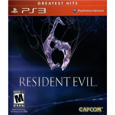 Mídia Física Resident Evil 6 Ps3 Novo
