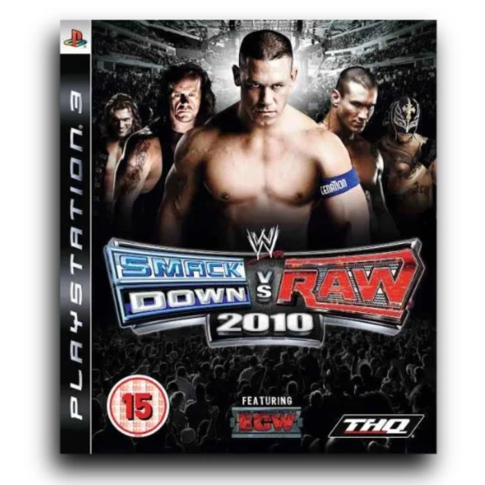 Mídia Física Smacl Down Vs Raw 2010 Ps3 Novo