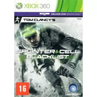 Mídia Física Splinter Cell Backlist Xbox 360 Novo