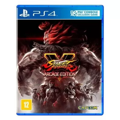 Mídia Física Street Fighter V Arcade Edition Ps4 Promoção