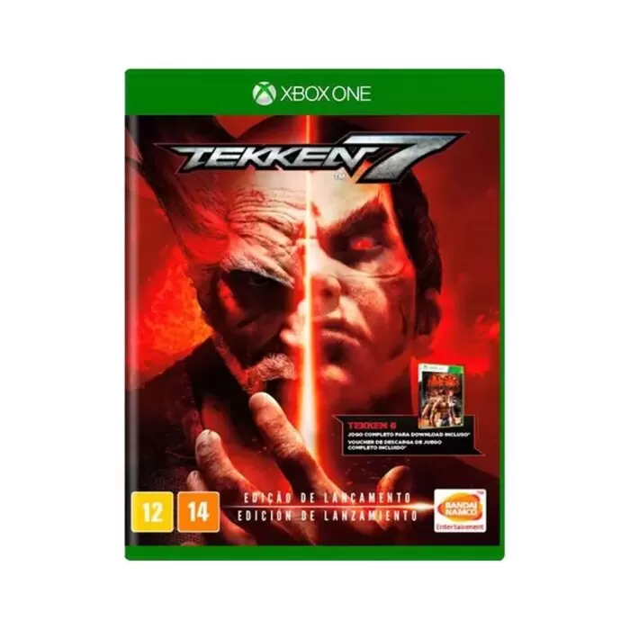 Midia Física Tekken 7 Compatível Com Xbox One Novo