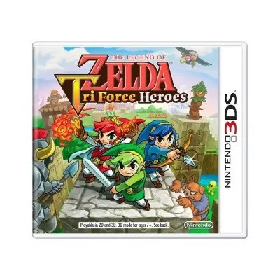 Mídia Física The Legend of Zelda: Tri Force Heroes 3DS Novo