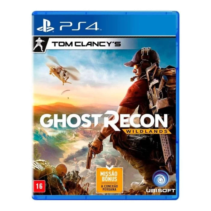 Mídia Física Tom Clancys Ghost Recon Wildlands Ps4 Original