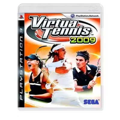 Mídia Física Virtua Tennis 2009 Ps3 Novo
