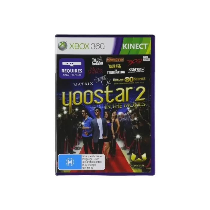 Mídia Física Yoostar 2 In The Movies Xbox 360 Novo