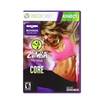 Mídia Física Zumba Fitiness Core Xbox 360 Novo