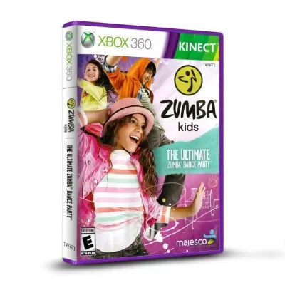 Mídia Física Zumba Kids The Ultimate Xbox 360 Novo