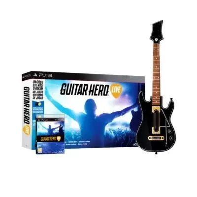 Midia Fisica e Guitarra Guitar Hero Live PS3 Original Com Nf
