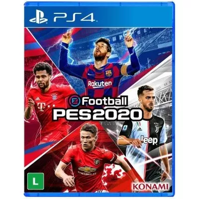 Mídia Física eFootball PES 2020 PS4