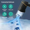 Mini Aspirador De Pó Portátil Cor Preto Recarregável X-Cell
