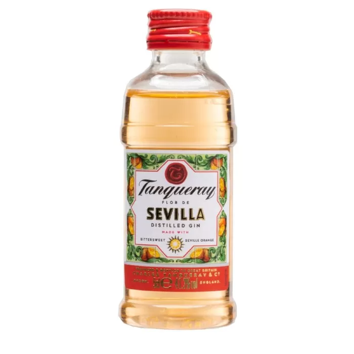 Mini Gin Tanqueray Flor De Sevilla 50ml Unidade