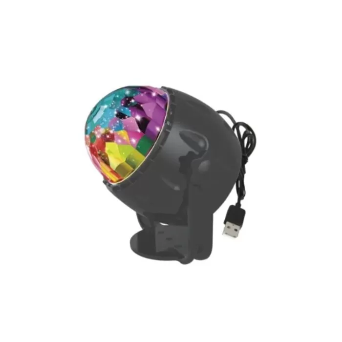 Mini Globo Mágico Bluetooth Usb 5V Luz Xc-Ls-01 Novo