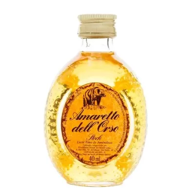 Mini Licor Amareto Del Orso 40ml Unidade