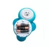 Mini Massageador Corporal Elétrico Cor Azul Acte
